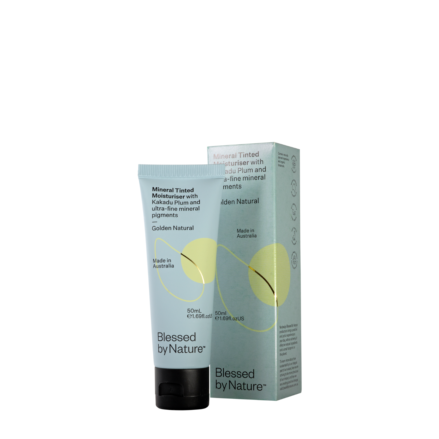 Blessed By Nature Multi Effect Tinted Moist Golden Natural 50ml