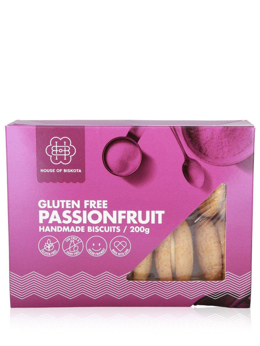 House of Biskota Passionfruit Kisses 200g Healthy Essentials Australia