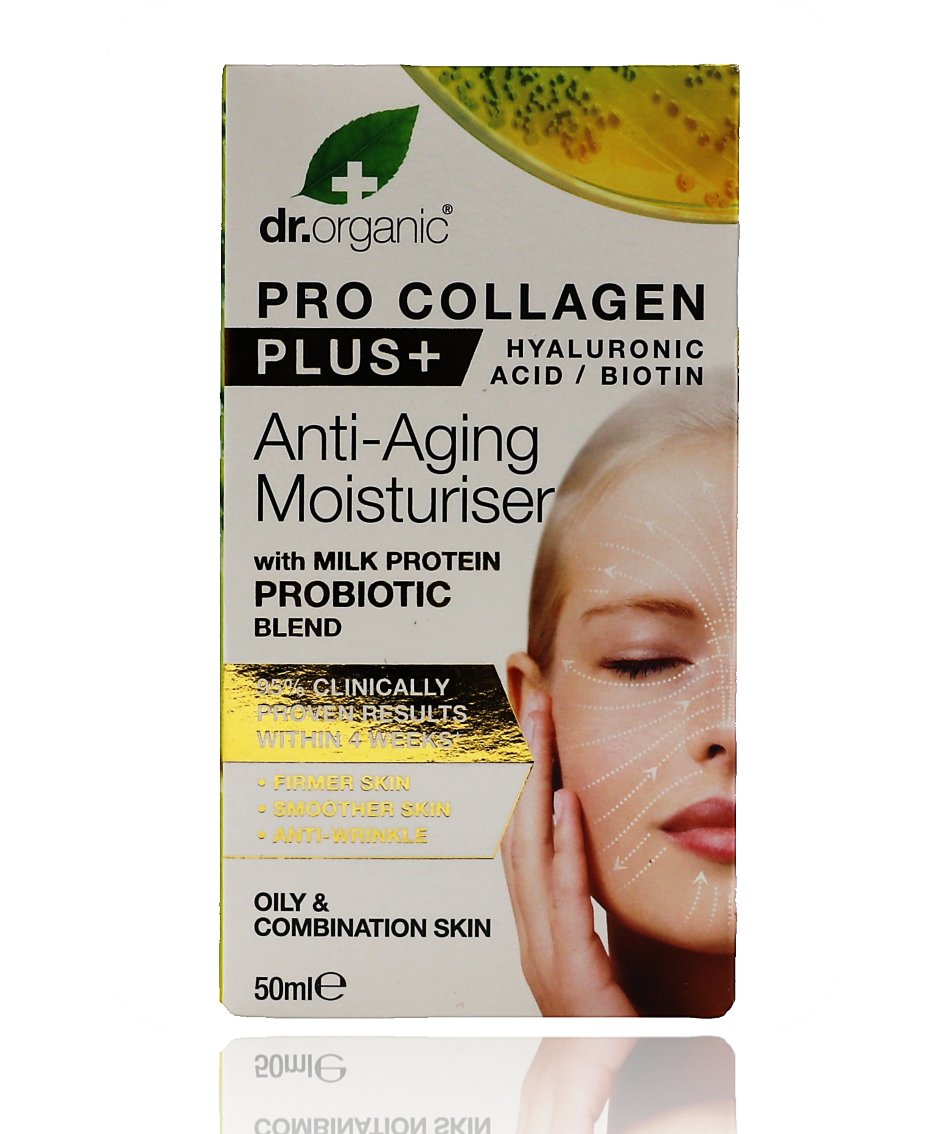 Dr Organic Anti-Aging Moisturiser with Milk Protein 50ml - Healthy Essentials Australia - health food store - health food stores - health food store near me - organic food store - health food store near me