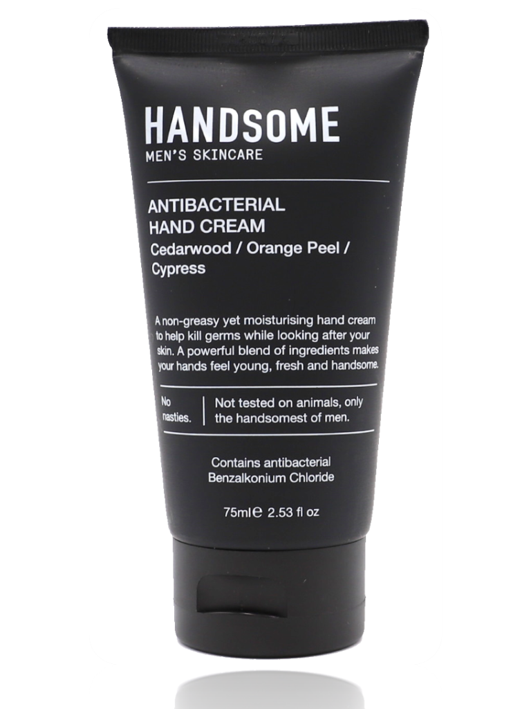 Handsome Anti-Bacterial Hand Cream 75ml - Healthy Essentials Australia - health food store - health food stores - health food store near me - organic food store - health food store near me