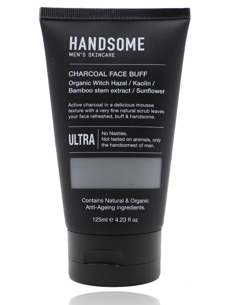 Handsome Charcoal Face Buff - Healthy Essentials Australia - health food store - health food stores - health food store near me - organic food store - health food store near me