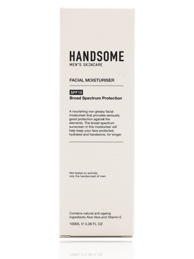 Handsome Facial Moisturiser SPF15 100ml - Healthy Essentials Australia - health food store - health food stores - health food store near me - organic food store - health food store near me