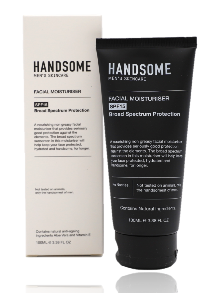 Handsome Facial Moisturiser SPF15 100ml - Healthy Essentials Australia - health food store - health food stores - health food store near me - organic food store - health food store near me