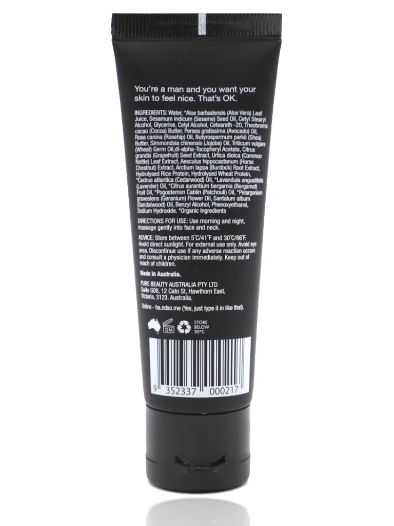 Handsome Moisturiser 50ml - Healthy Essentials Australia - health food store - health food stores - health food store near me - organic food store - health food store near me