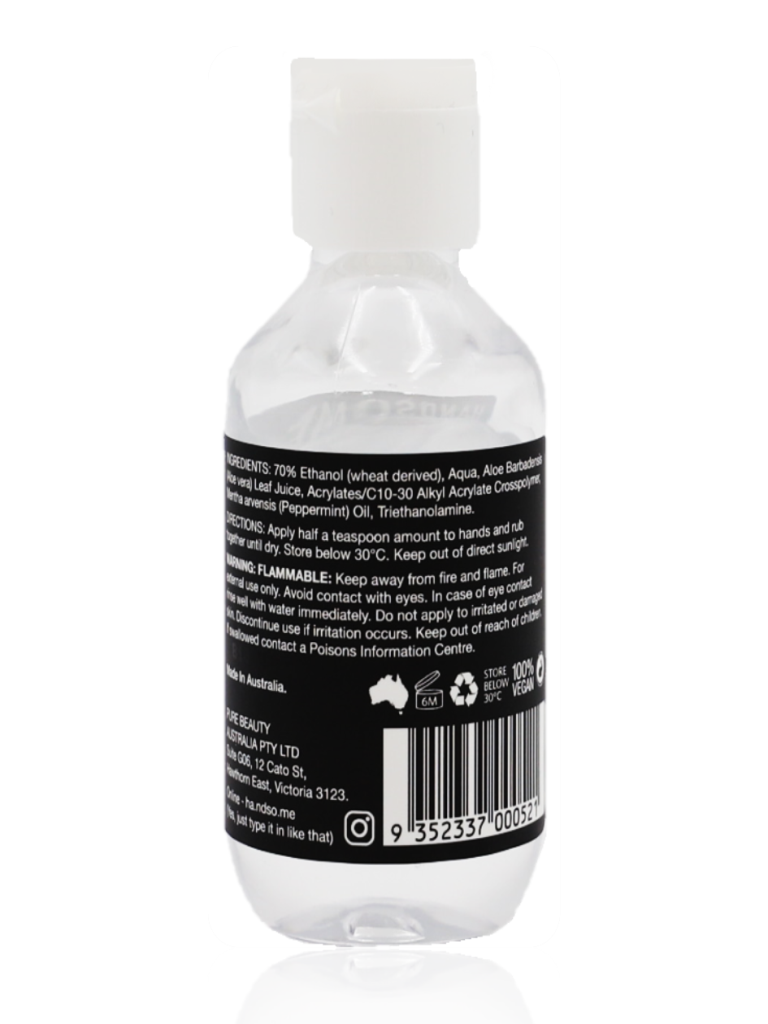 Handsome Hand Sanitiser 50ml - Healthy Essentials Australia - health food store - health food stores - health food store near me - organic food store - health food store near me