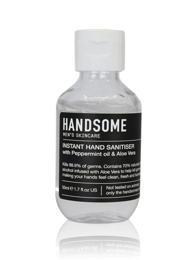 Handsome Hand Sanitiser 50ml - Healthy Essentials Australia - health food store - health food stores - health food store near me - organic food store - health food store near me