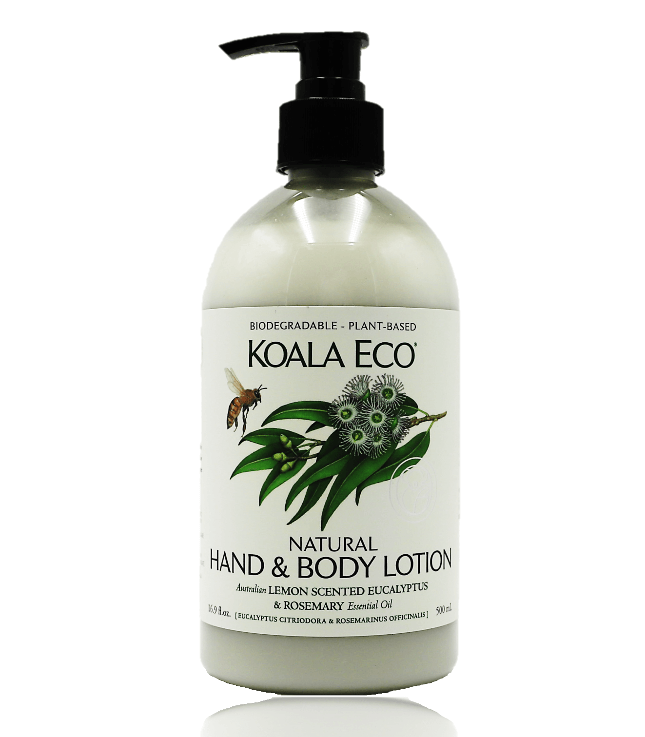 Koala Eco Hand & Body Lotion with Lemon Eucalyptus & Rosemary 500ml