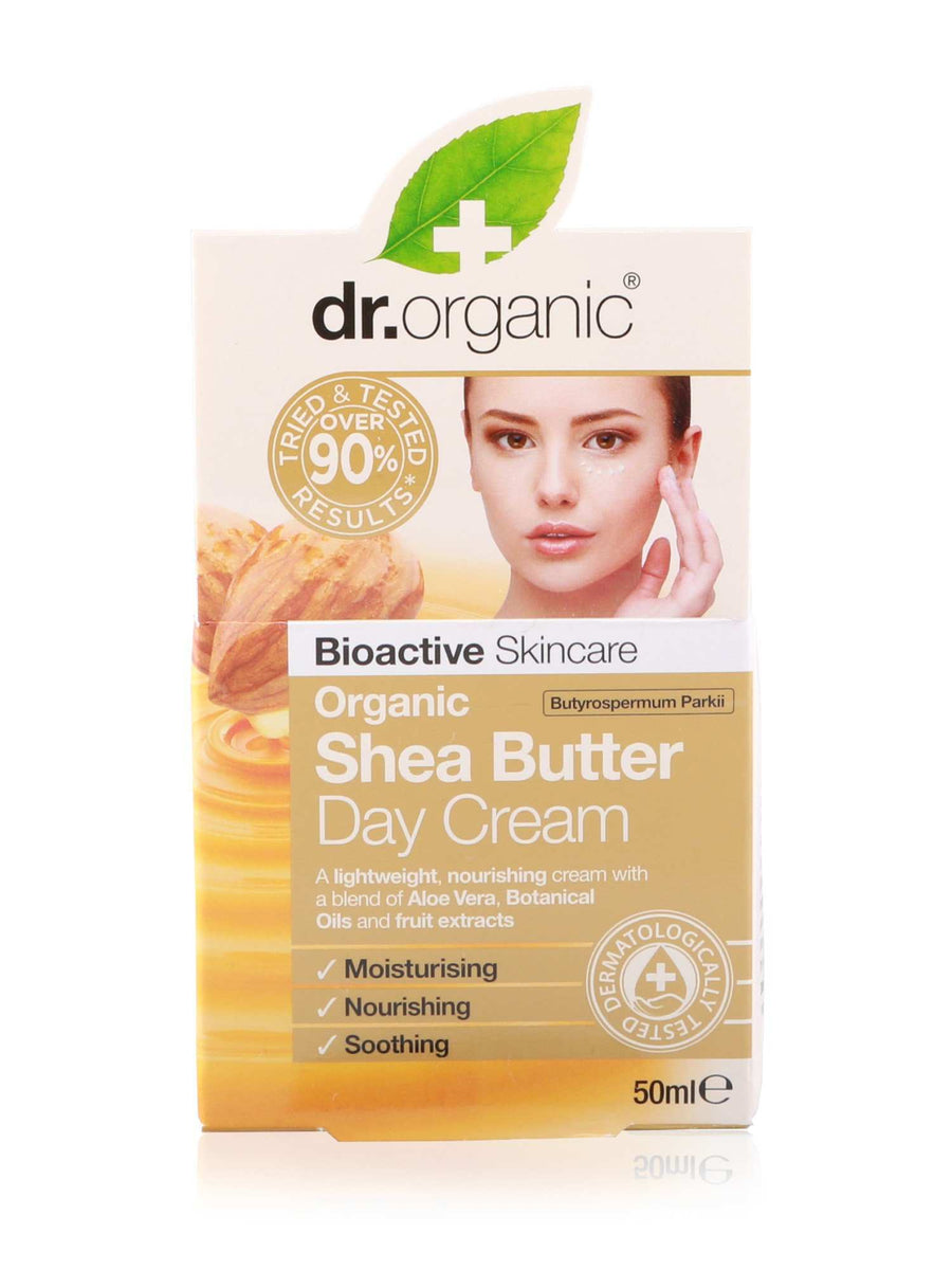 Dr Organic Day Cream Shea Butter 50ml Healthy Essentials Australia