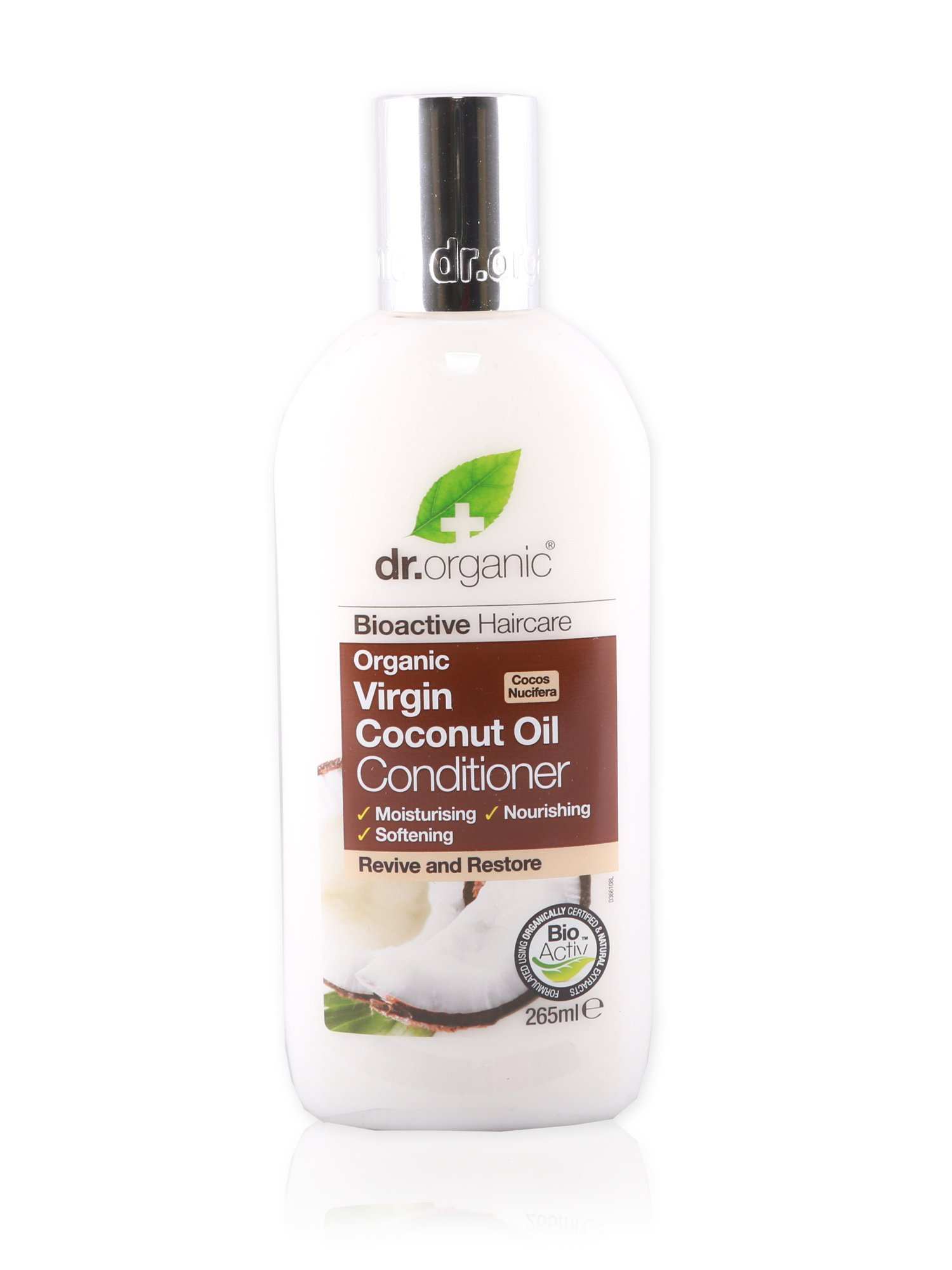 Dr Organic Conditioner Coconut Oil 265ml - Healthy Essentials Australia - health food store - health food stores - health food store near me - organic food store - health food store near me