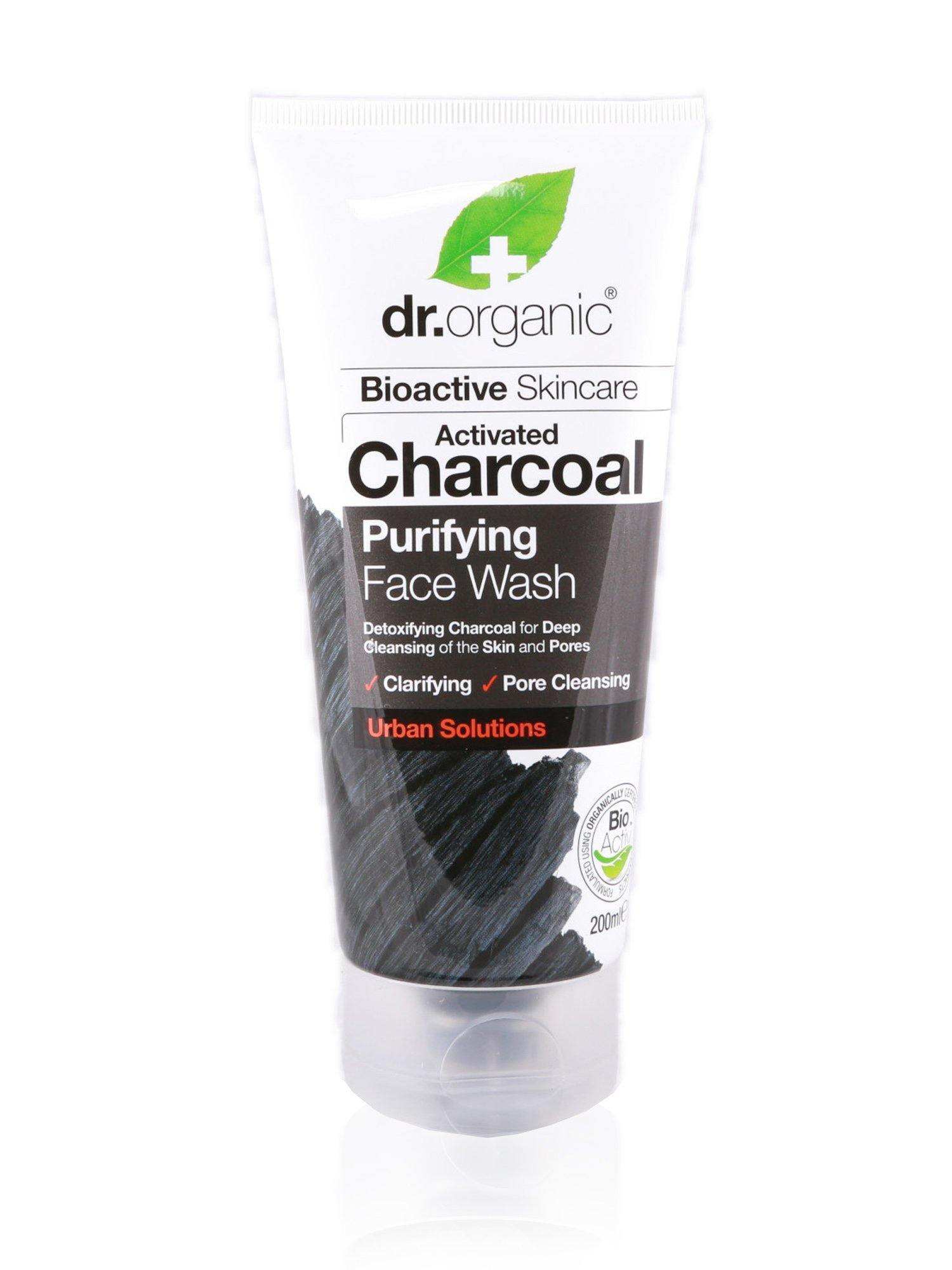 Dr Organic Face Wash Charcoal 200ml - Healthy Essentials Australia - health food store - health food stores - health food store near me - organic food store - health food store near me