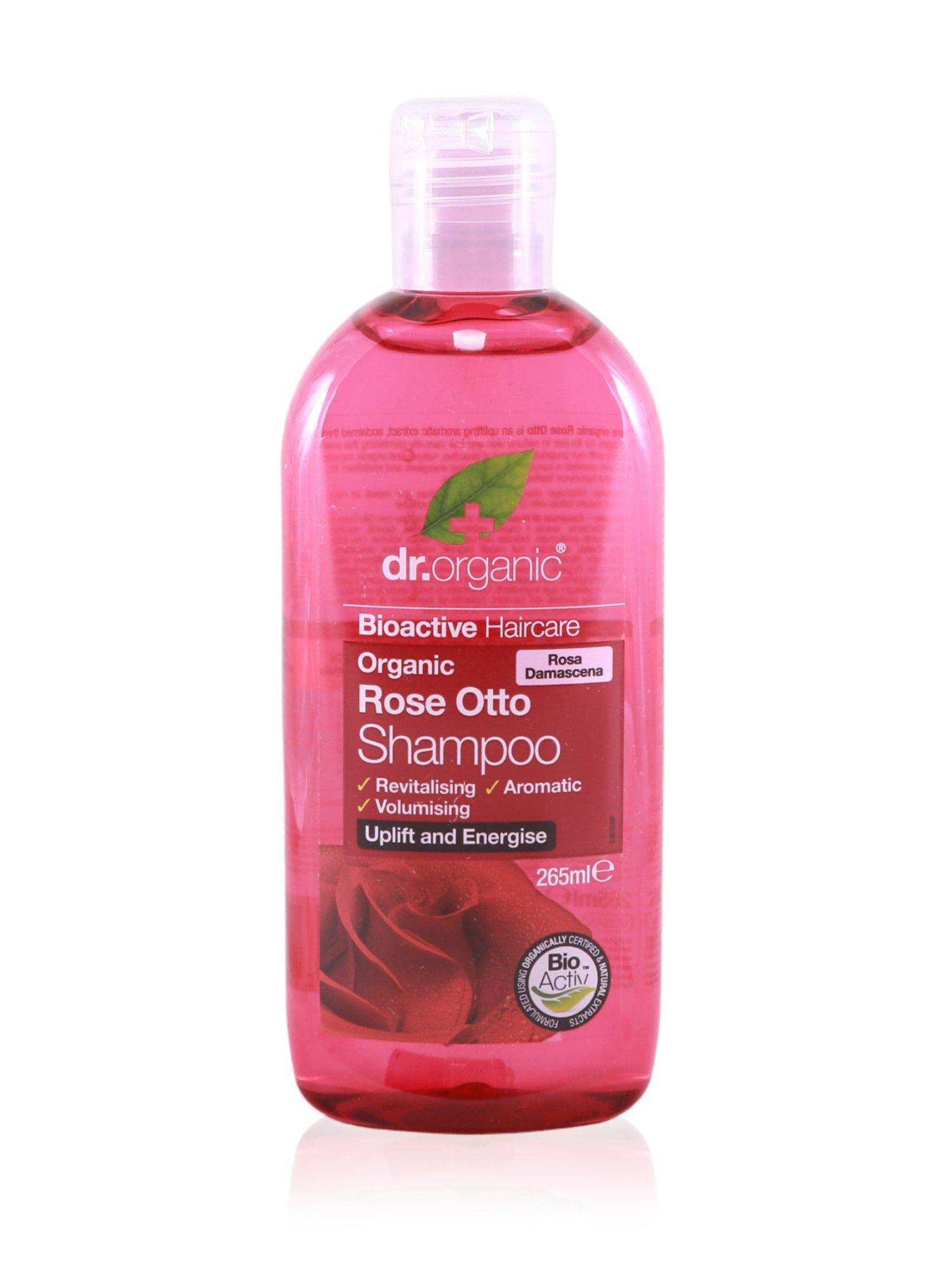 Dr Organic Shampoo Rose Otto 265ml - Healthy Essentials Australia - health food store - health food stores - health food store near me - organic food store - health food store near me