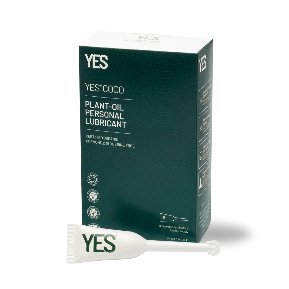 YES | COCO Oil (was OB) - Nat Lub Applicators 5mL x6 (Vegan) | Unit