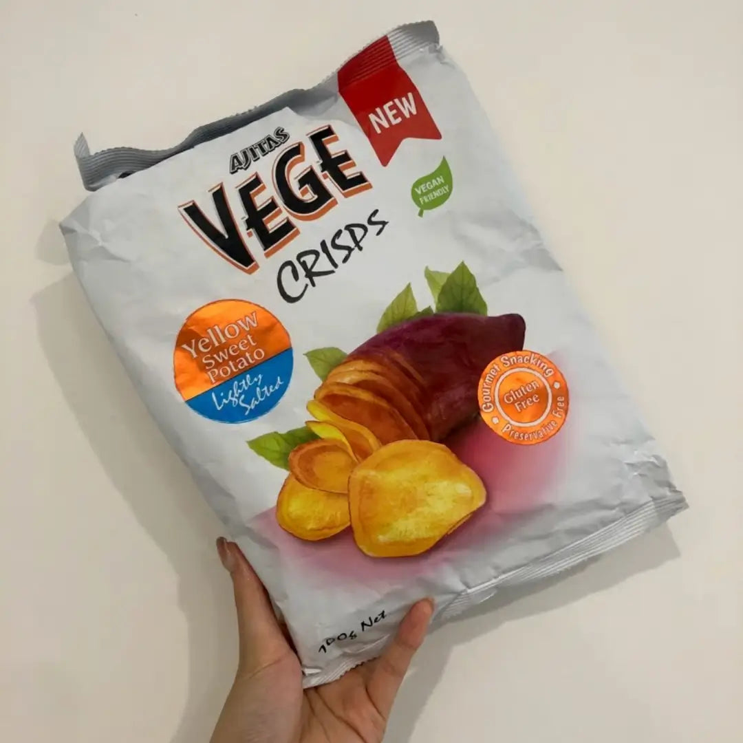 Ajitas Vege Crisps Yellow Sweet Potato