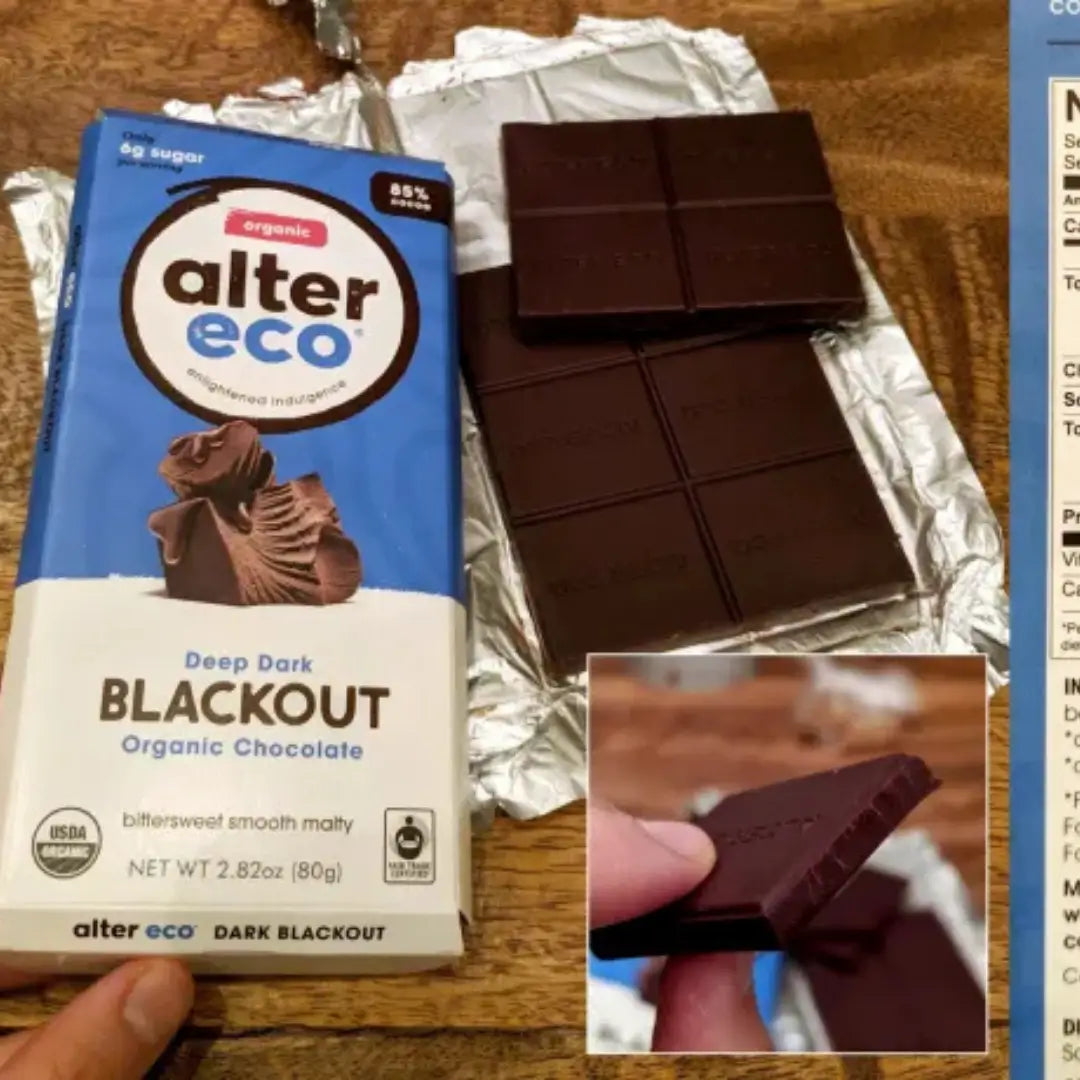 Alter Eco Organic Chocolate Deep Dark Blackout