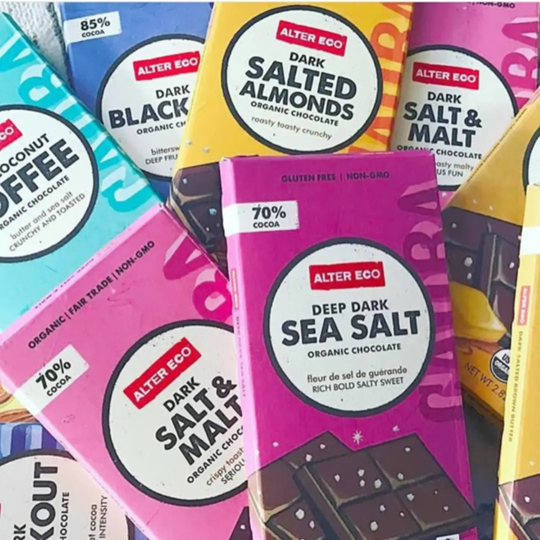 Alter Eco Organic Chocolate Deep Dark Sea