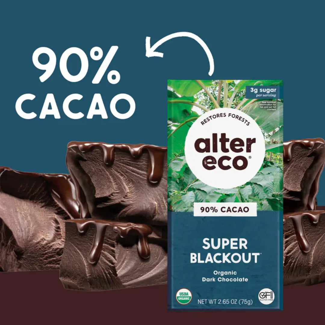 Alter Eco Organic Chocolate Deepest 
