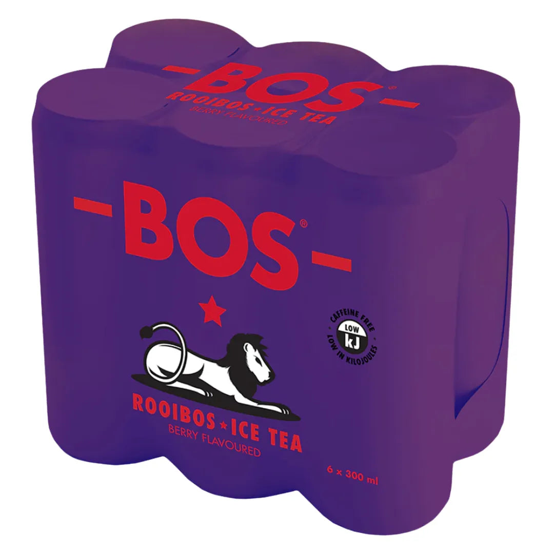 BOS Rooibos Berry Flavoured Ice Tea Can