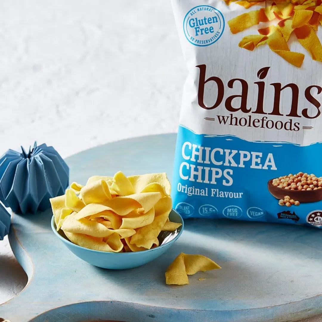 Bains Wholefoods Chickpea Chips Original