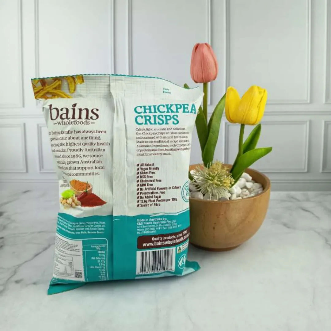 Bains Wholefoods Chickpea Crisps Original