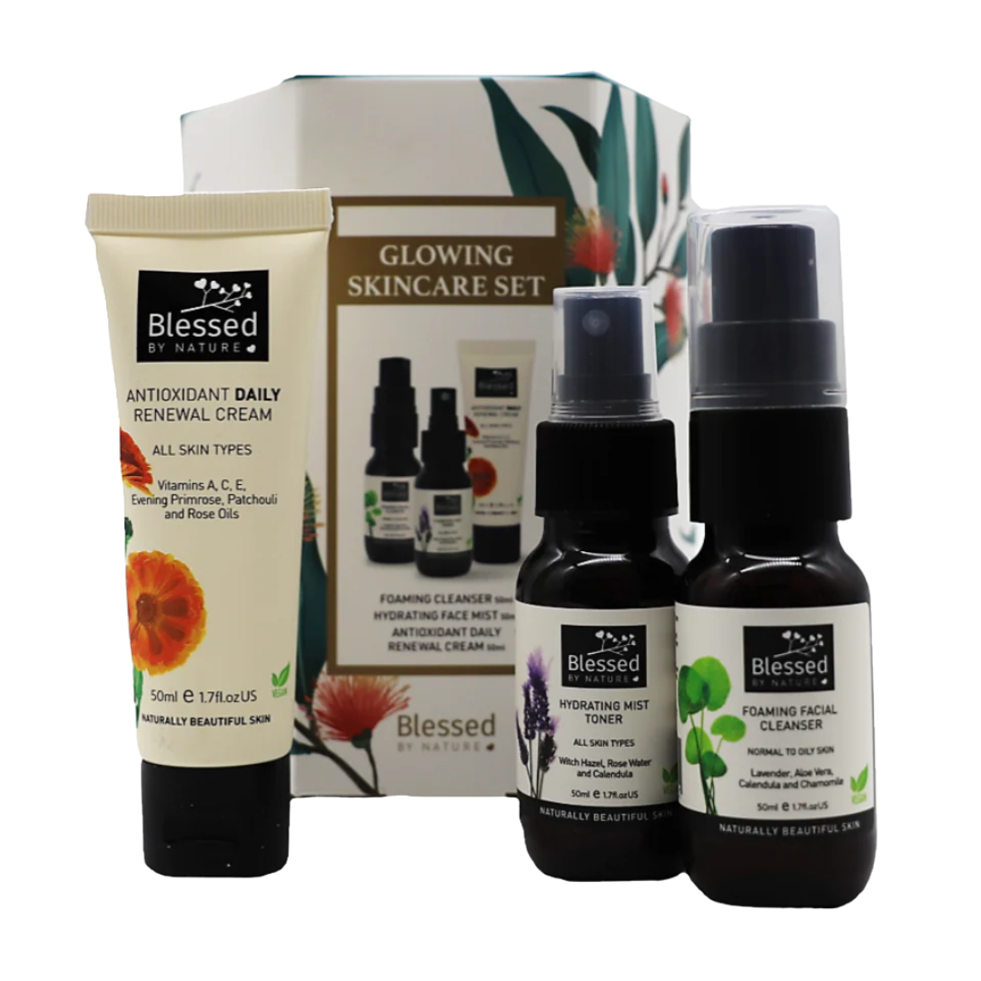 Blessed by Nature Glowing Skincare Set