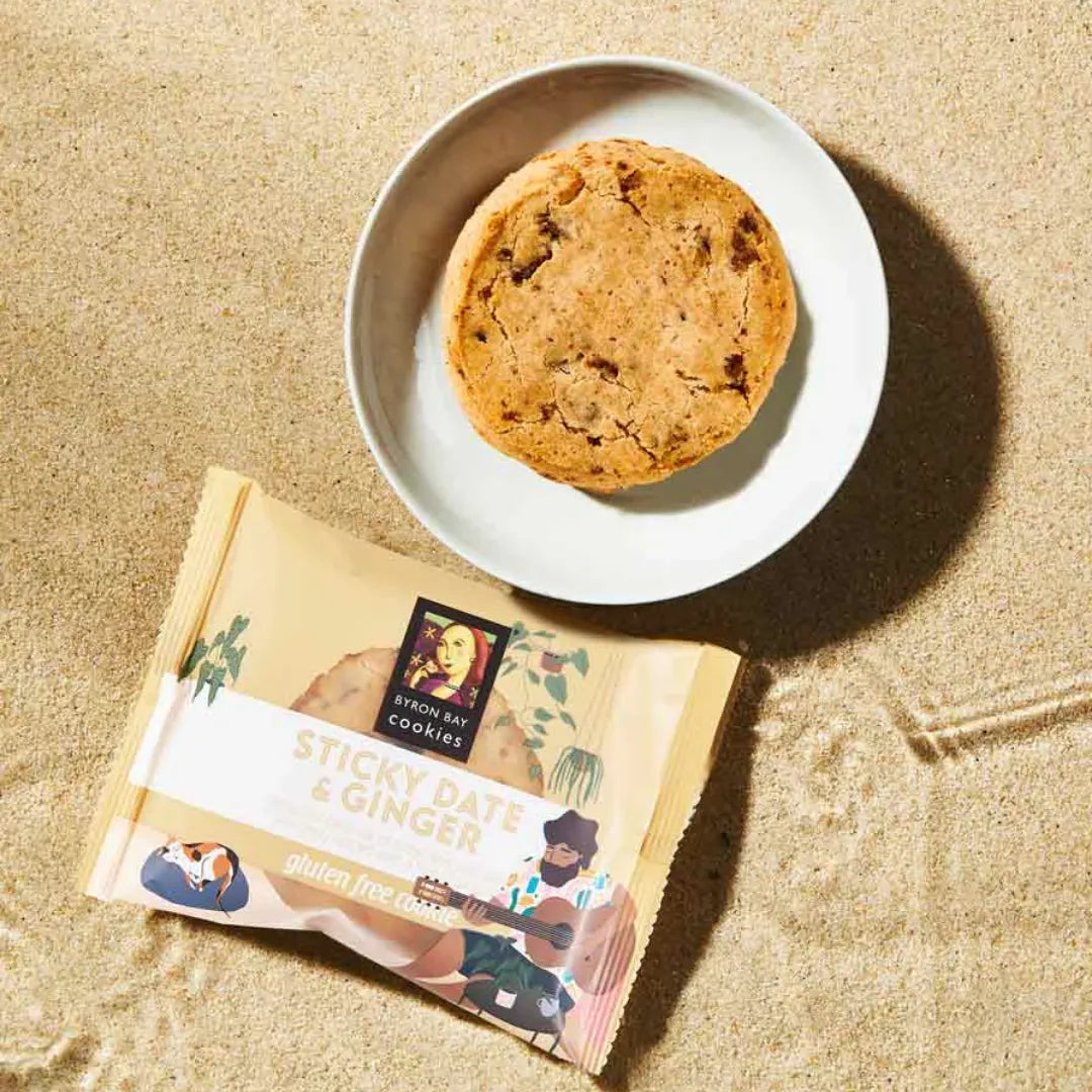 Byron Bay Cookies GF Sticky Date & Ginger Cookie