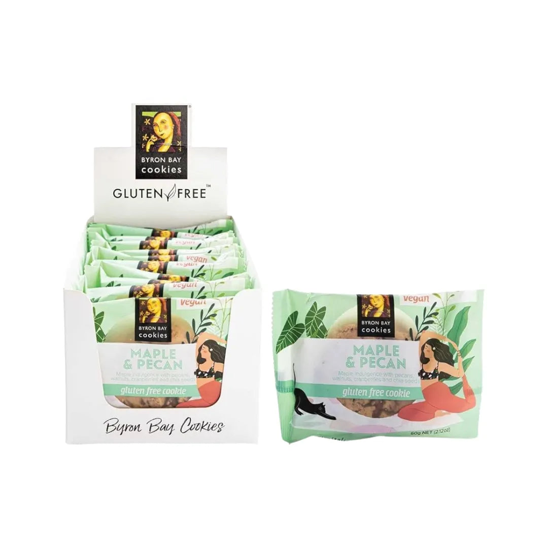 Byron Bay Cookies GF Vegan Maple Pecan Cookie