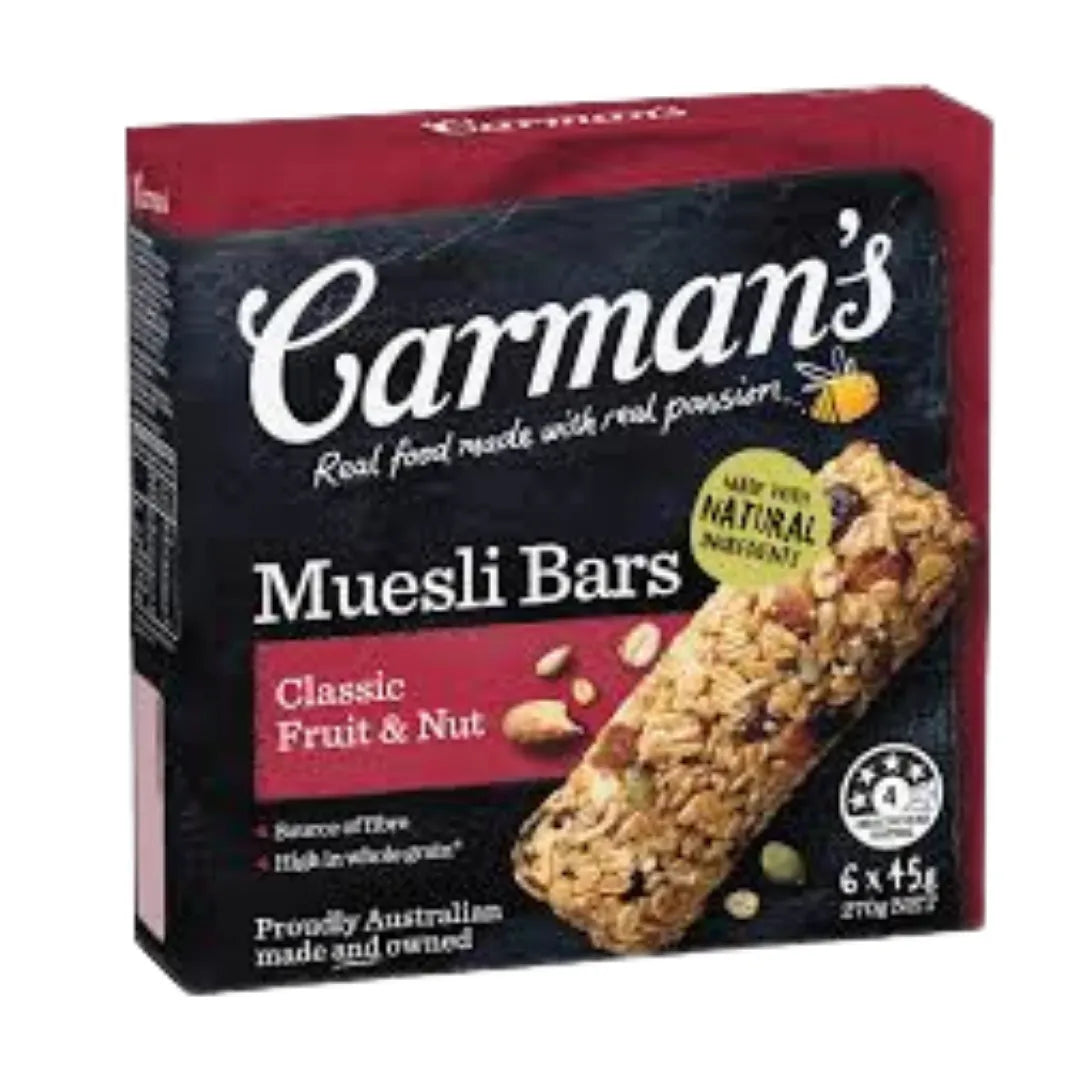 CARMAN'S CLASSIC FRUIT & NUT 6PK