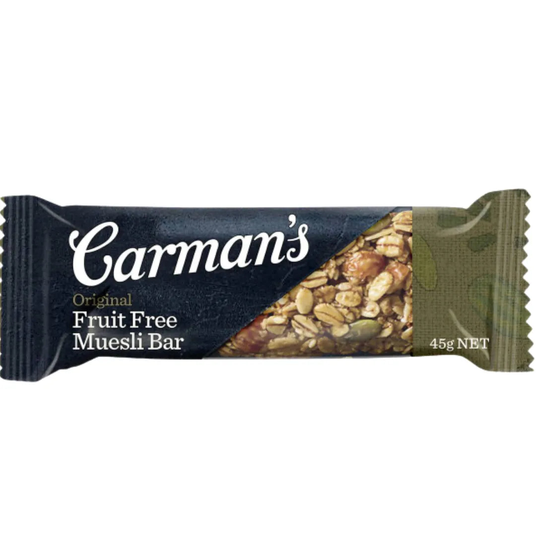 CARMAN'S ORIGINAL FRUIT FREE MUESLI BARS