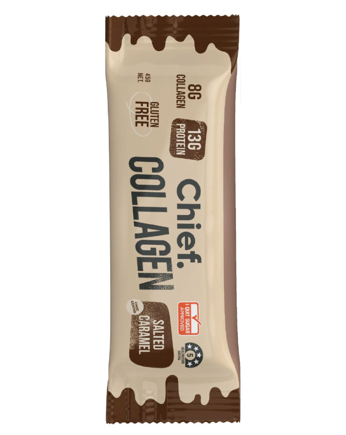 Chief Nutrition Collagen Bar Choc Salted Caramel Bar 45g