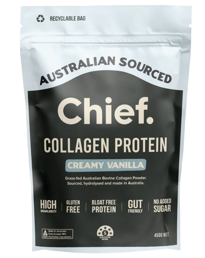 Chief Nutrition Collagen Powder Creamy Vanilla 450g