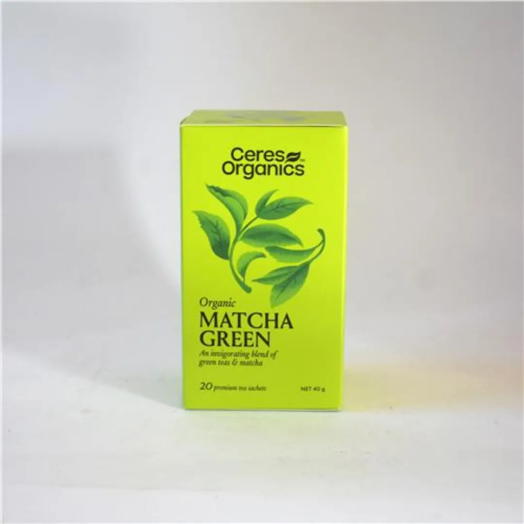 Ceres Organic Matcha Green Tea 20pk