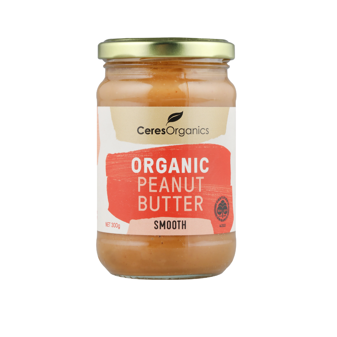 Ceres Organic Peanut Butter, Smooth 300g