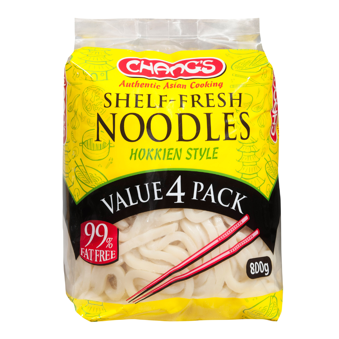 Chang's Shelf Fresh Noodles Hokkein Style 800g