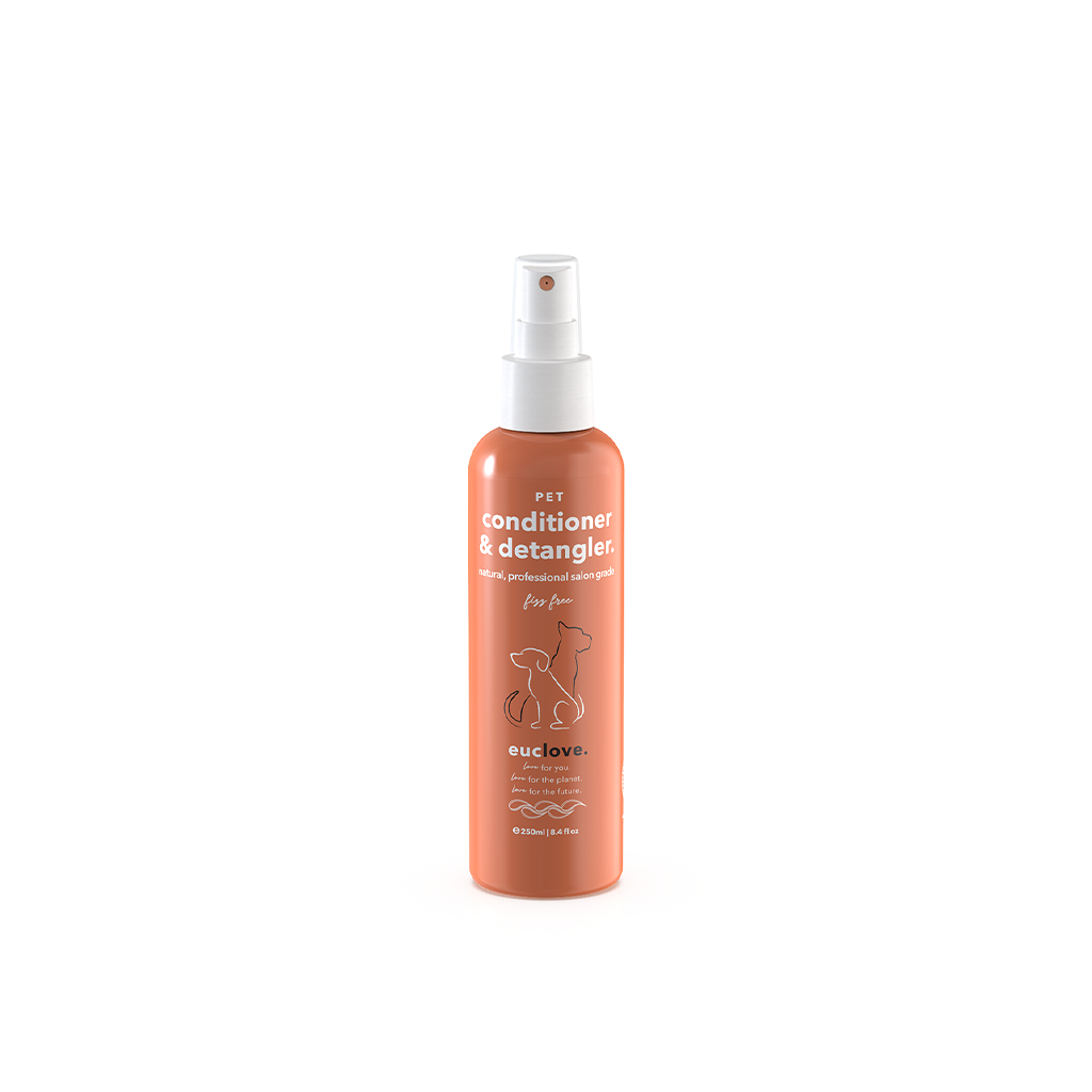 Euclove Non-toxic Leave in Conditioner & Detangler 2-in-1 for Dogs