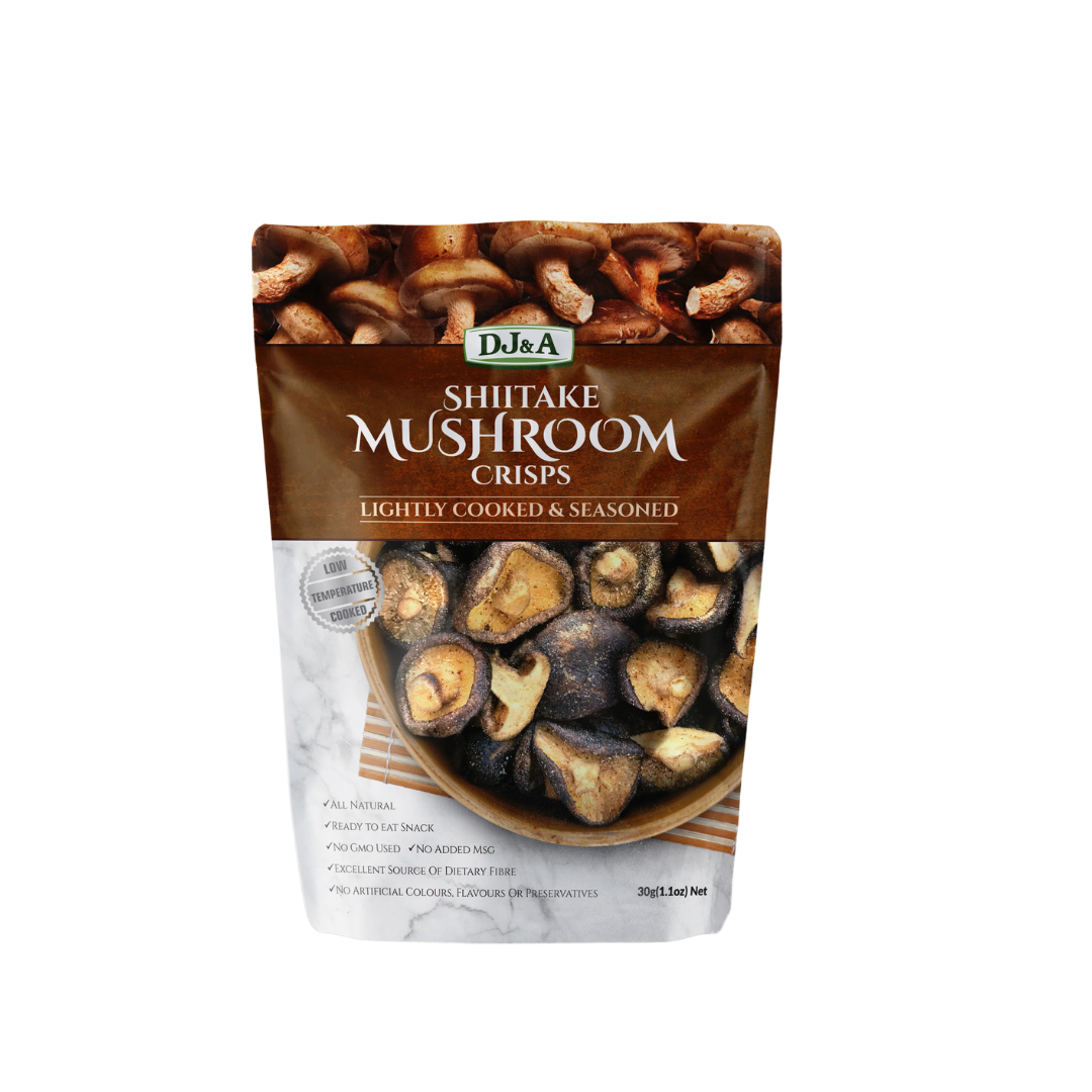 DJ&A SHIITAKE MUSHROOM CRISPS 30G