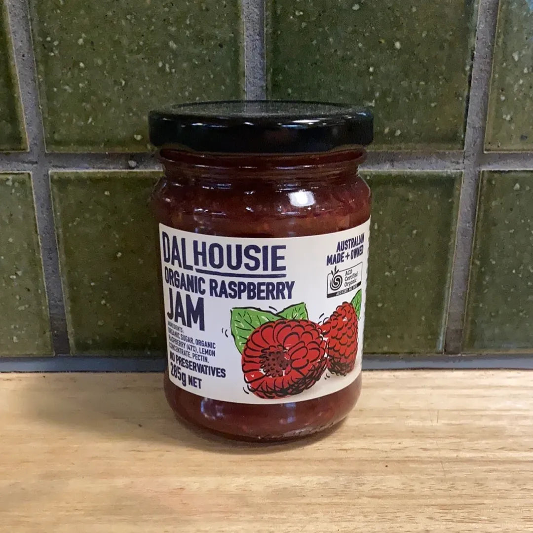 Dalhousie Organic Raspberry Jam 285G