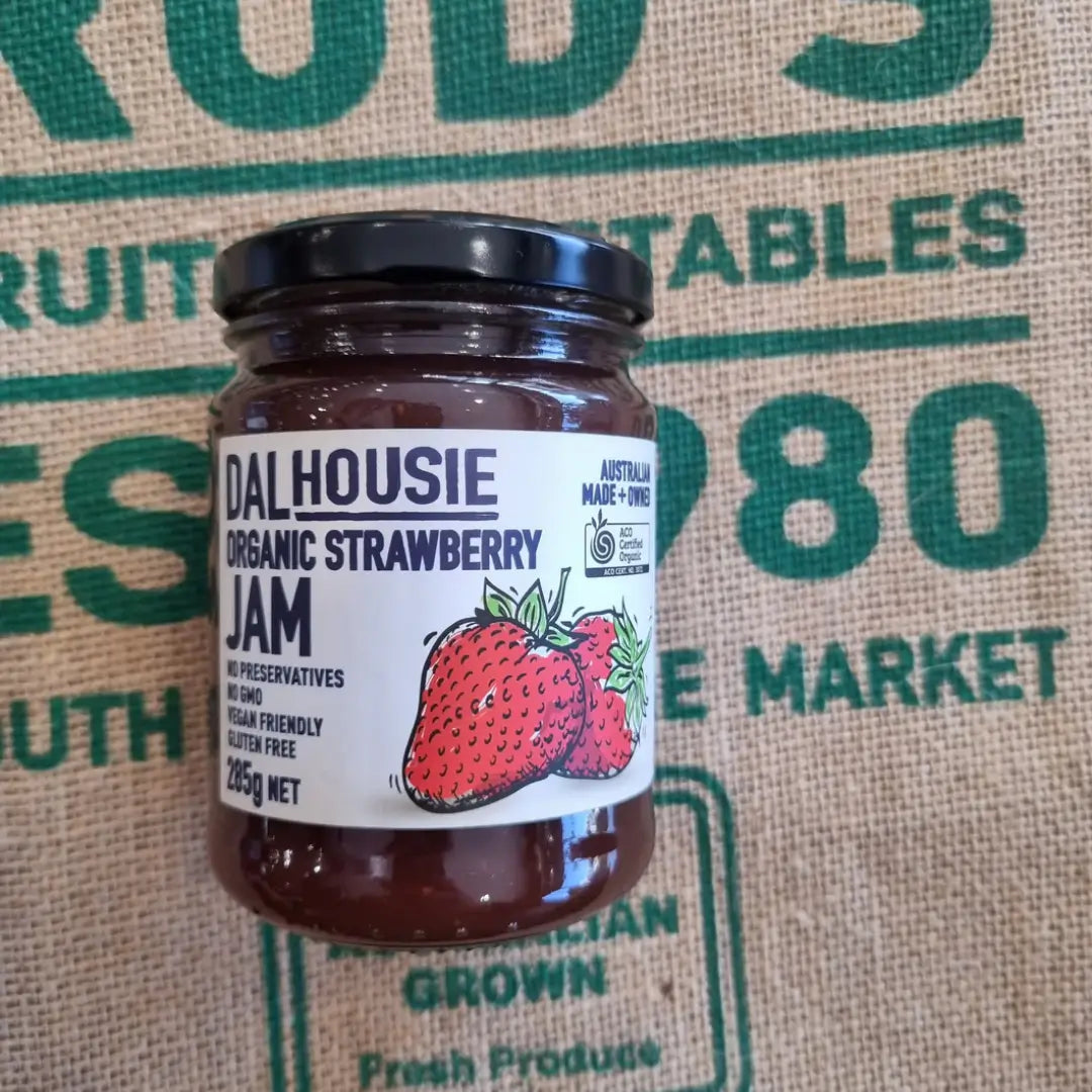 Dalhousie Organic Strawberry Jam 285G