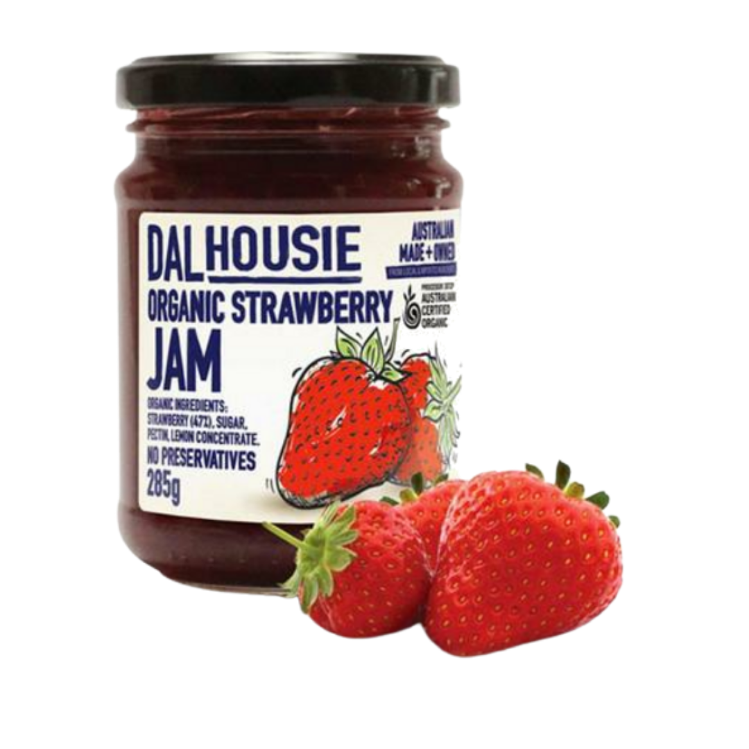 Dalhousie Organic Strawberry Jam 285G