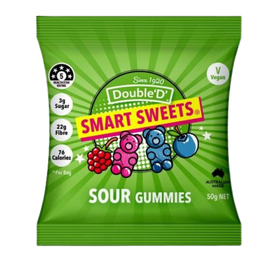 Double D NAS Smart Sweets Sour G/F 50g