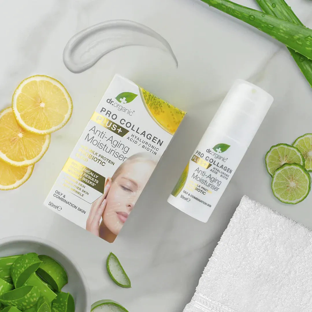Dr Organic Anti-Aging Moisturiser with Milk Protein
