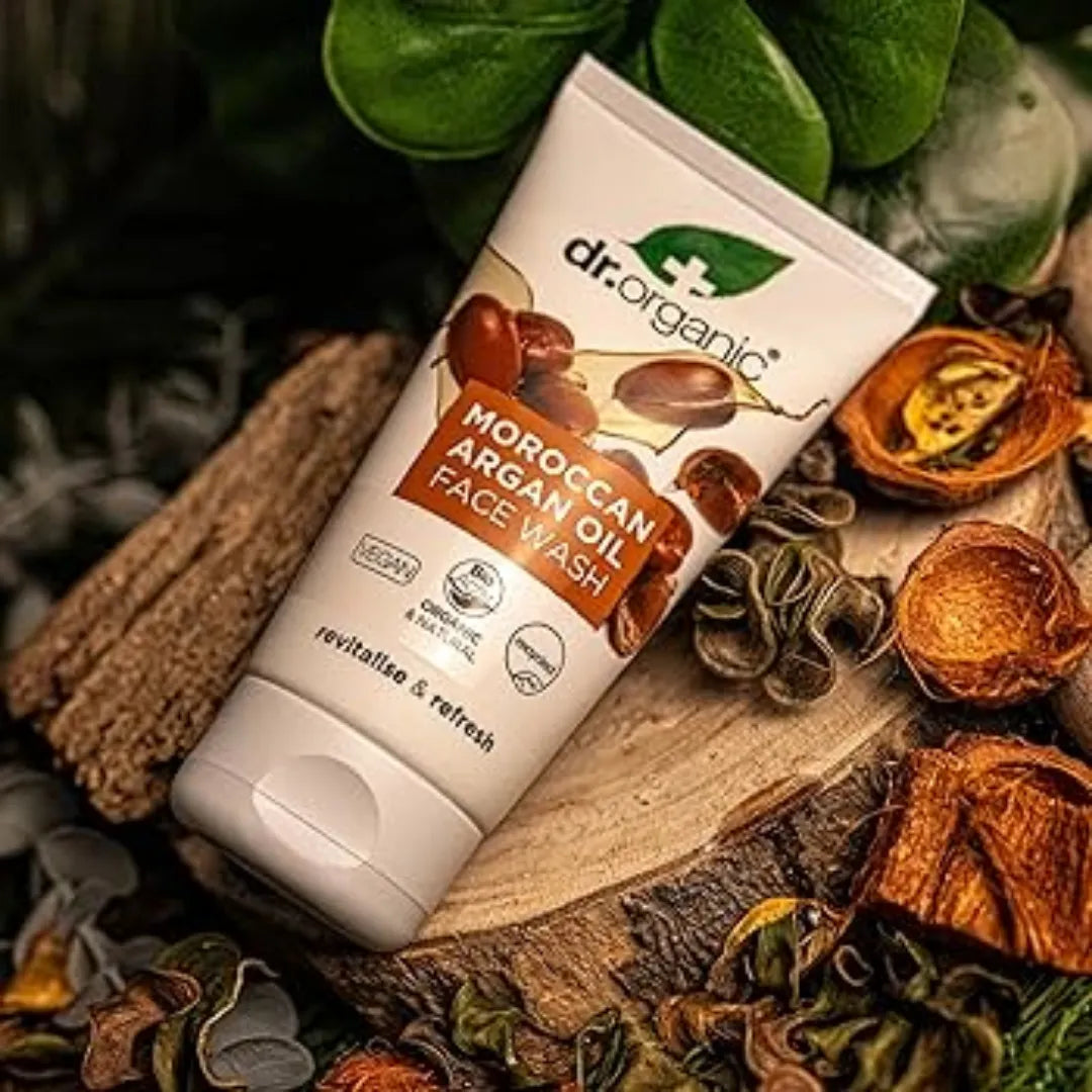 Dr Organic Creamy Face Wash Argan Oil