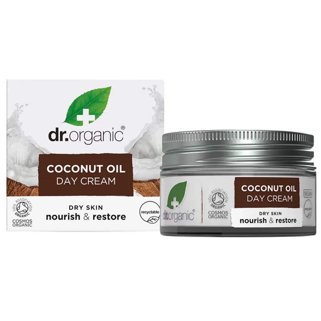 Dr Organic Day Cream Coconut Oil 50ml