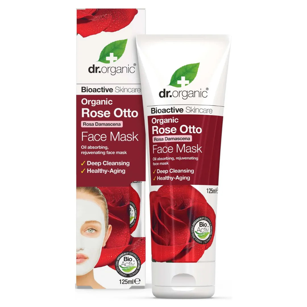 Dr Organic Face Mask Rose Otto 125ml