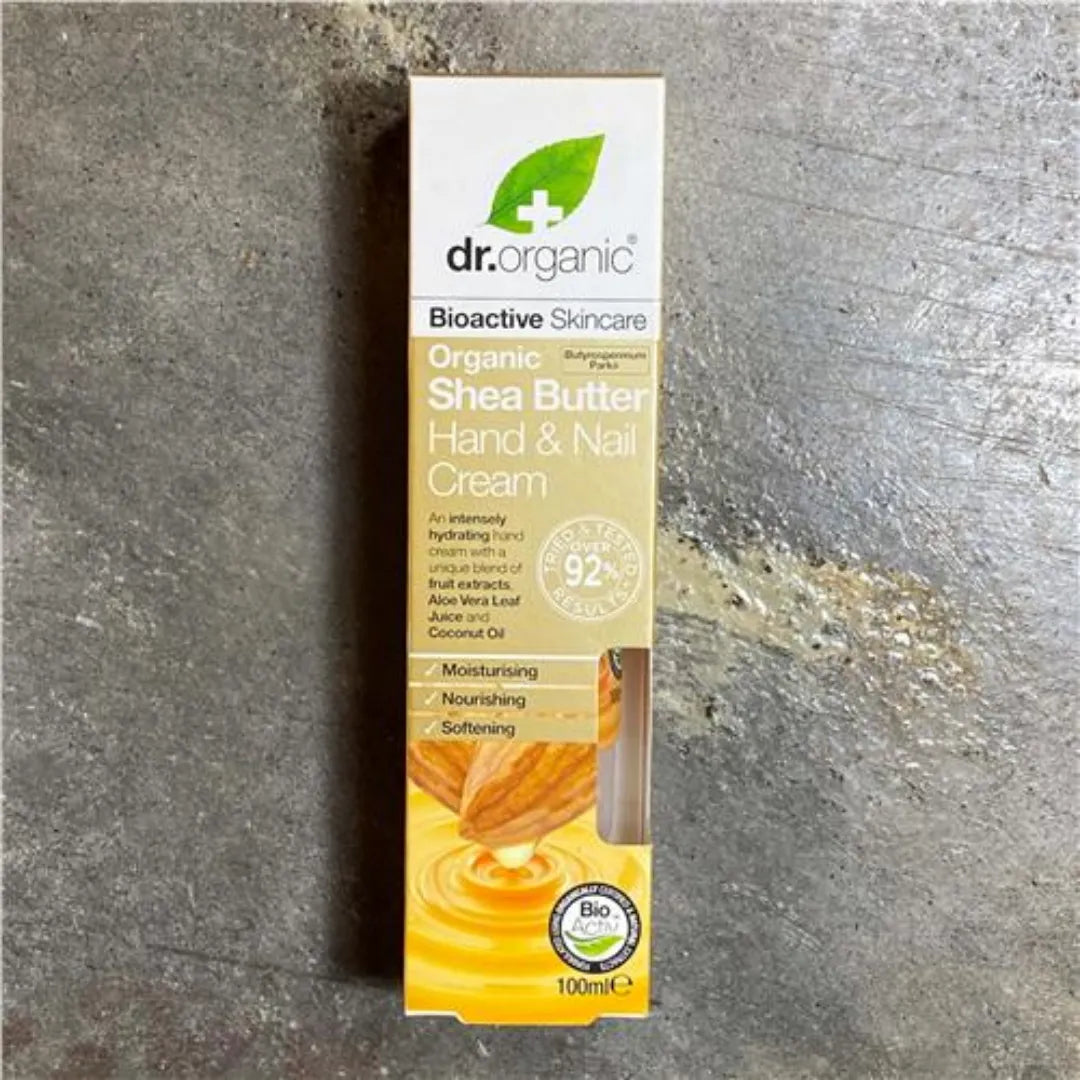 Dr Organic Hand & Nail Cream Shea Butter