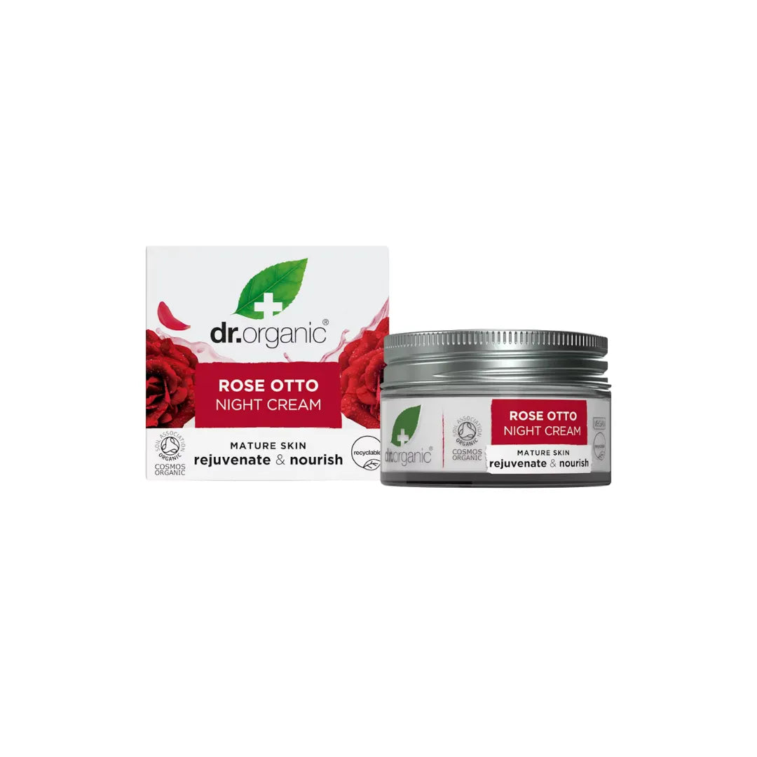 Dr Organic Night Cream Rose Otto 50ml