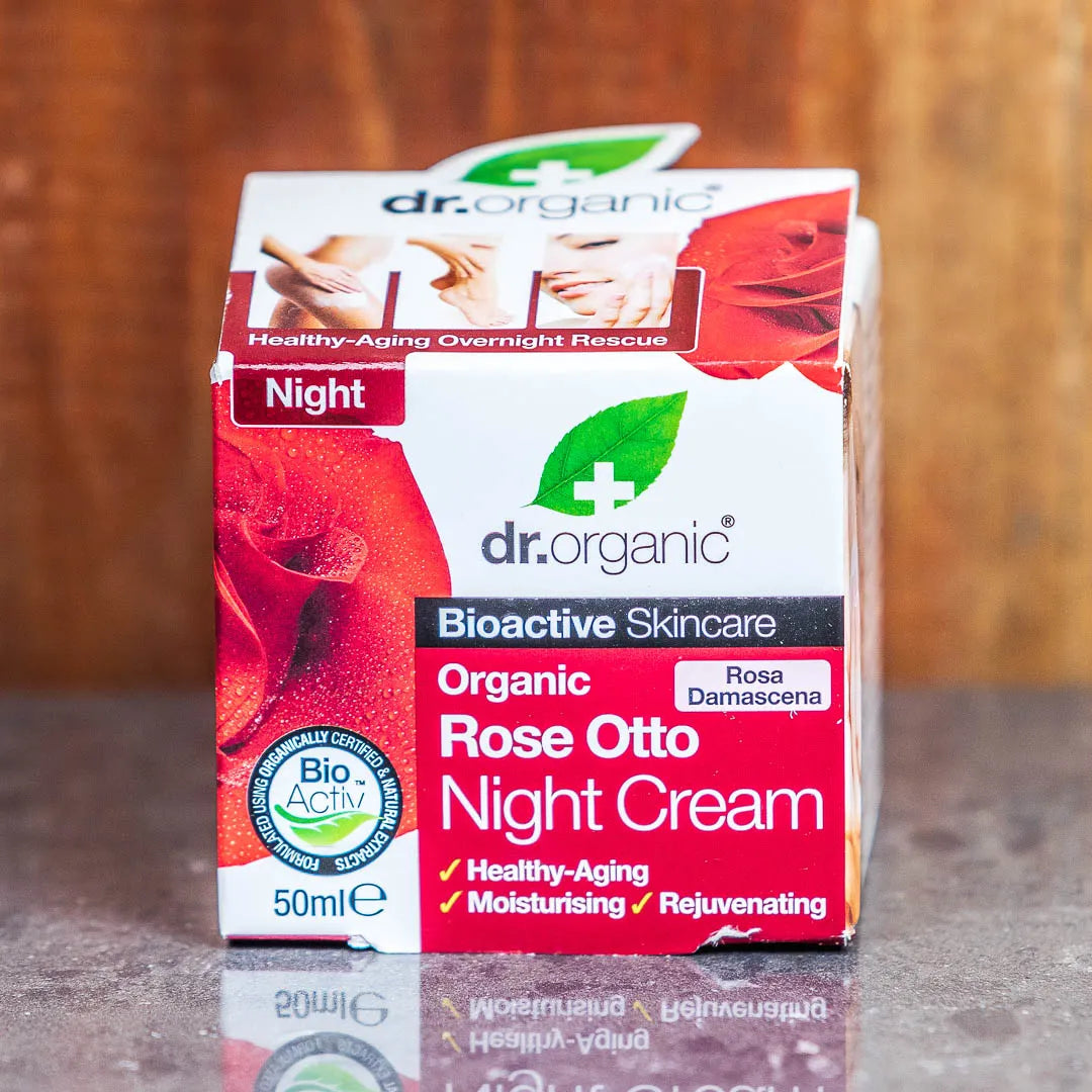 Dr Organic Night Cream Rose Otto 50ml
