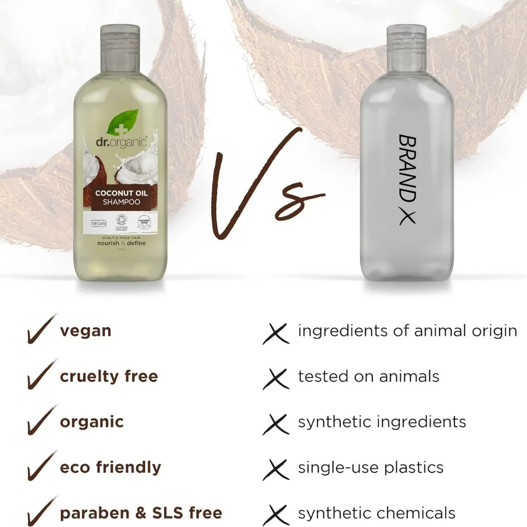 Dr Organic Shampoo Virgin Coconut Oil