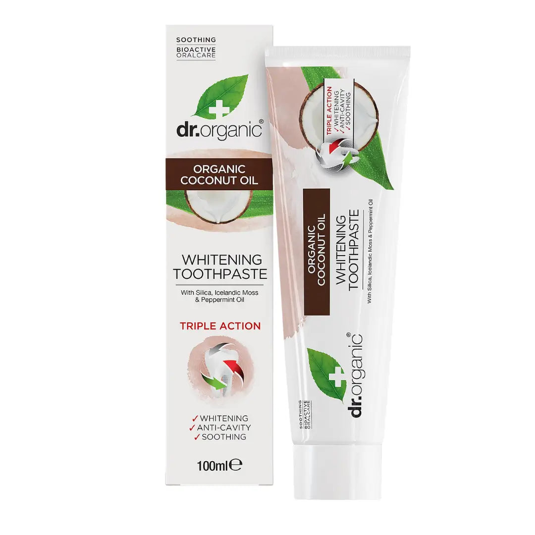 Dr Organic Toothpaste Coconut Oil 