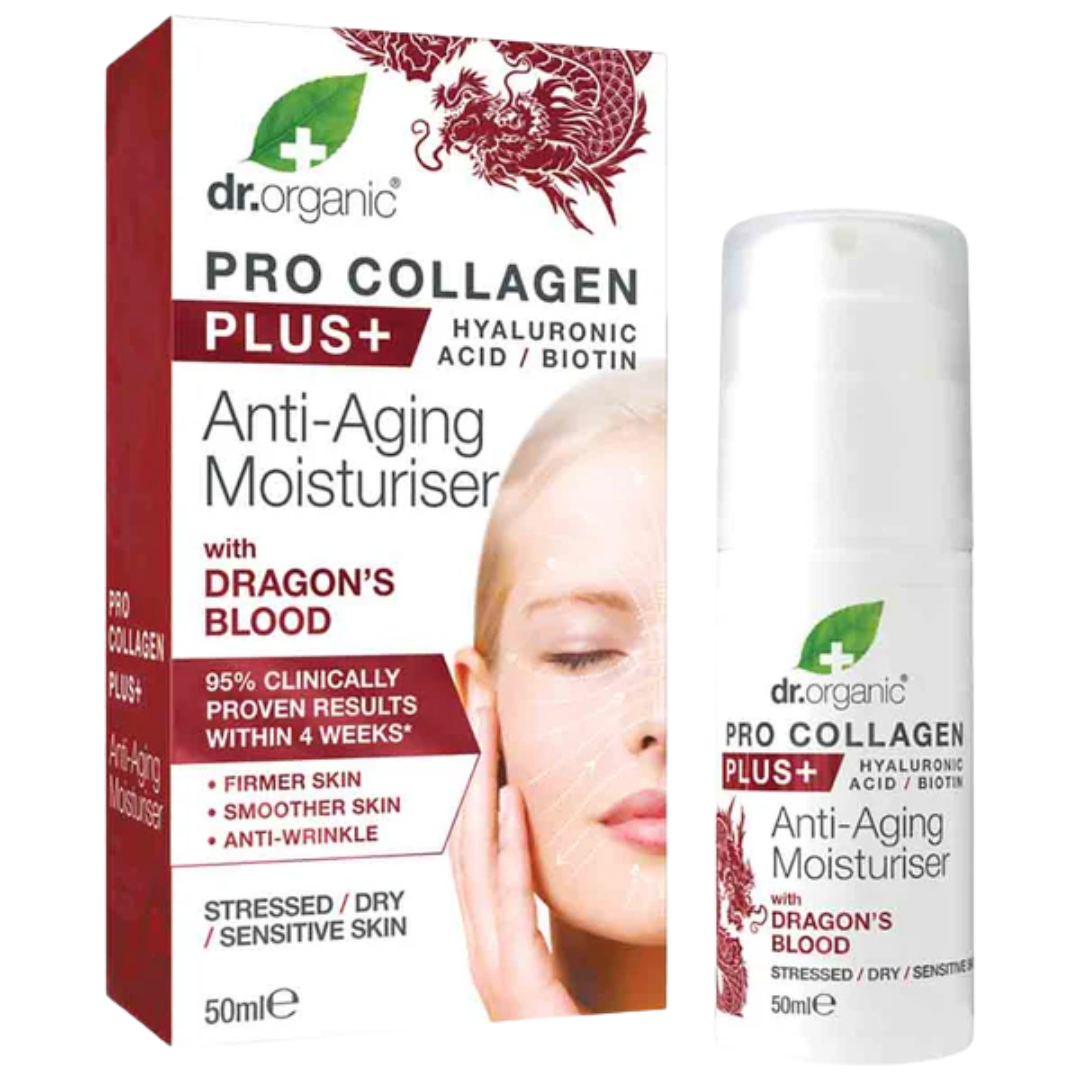 Dr Organic Anti-Aging Moisturiser with Dragons Blood 50ml