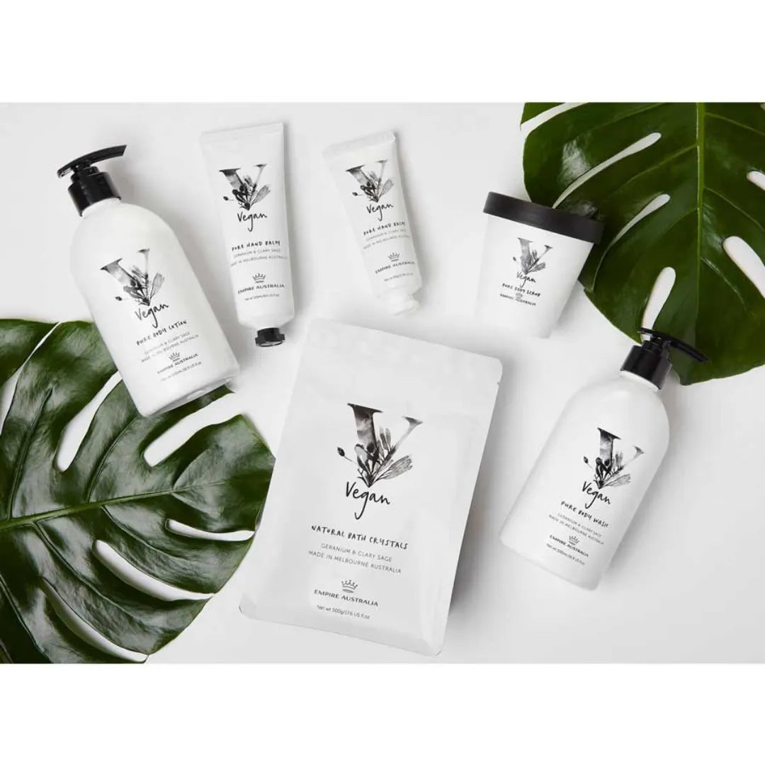 Empire Australia Vegan Geranium & Clary Sage Body Lotion (Boxed) 